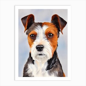 Biewer Terrier 2 Watercolour Dog Art Print