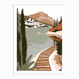 Path To The Sea 9 Art Print