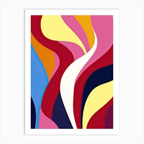 Abstract Painting 2, Inspired by Matisse Art Print