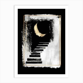 Stairway To The Moon Art Print