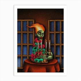 Sweet Dinner Art Print