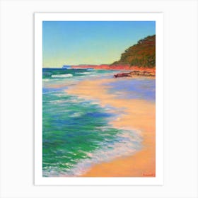 Portsea Back Beach Australia Monet Style Art Print