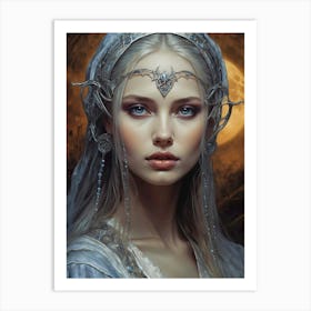 Elven Beauty Art Print