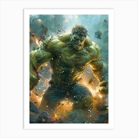 Hulk 07 Art Print