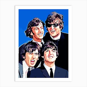 the Beatles 6 Art Print