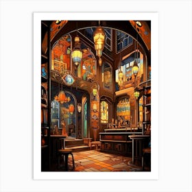 Spice Bazaar Pixel Art 2 Art Print