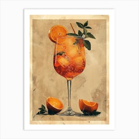 Cocktail Art Print