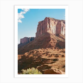 Monument Valley VI on Film Art Print