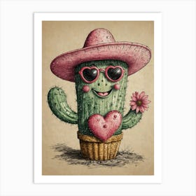 Cactus 17 Art Print