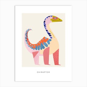 Nursery Dinosaur Art Oviraptor 2 Poster Art Print