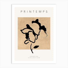 Printtemps Drawing Collection Art Print