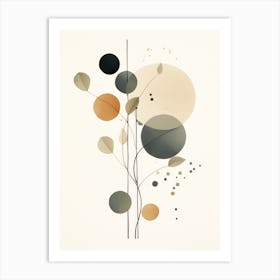 Abstract Circles 21 Art Print