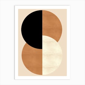 Ivory Oldenburg Geometric Whisper Art Print