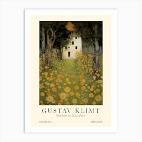 Gustav Klimt Citrus Garden Poster Art Print
