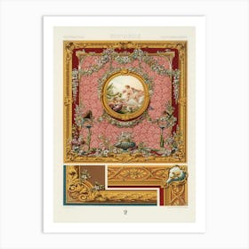 18th Century Pattern, Albert Racine (6) Art Print