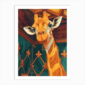 Giraffe 196 Art Print