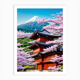 Mt Fuji Japan Art Print