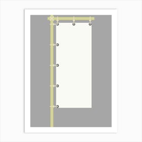 Blank Banner Art Print