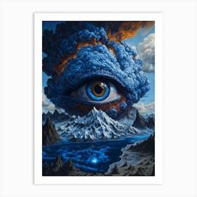 Eye Of The Storm Print Art Print