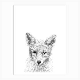 Fox Animal Print Art Print