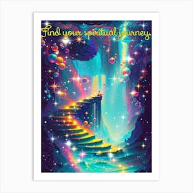 Find Your Spiritual Journey 1 Art Print