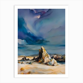 Sands Of Scotland Art Print