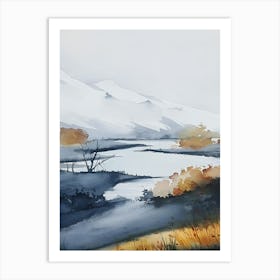 Winter Landscape 7 Art Print