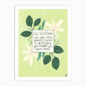 Wildflowers Art Print