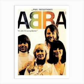 Abba band music 2 Art Print