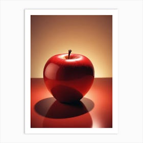 Red Apple Art Print