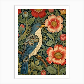 William Morris Bird On A Branch Art Print