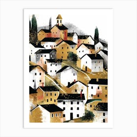 Townscape Art Print