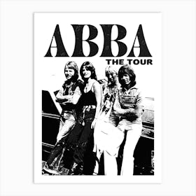 Abba band music The Tour Art Print