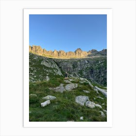 Italian Mountains Art Print