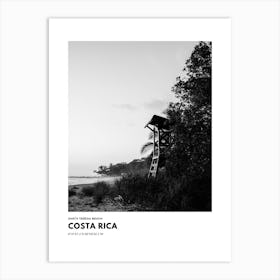 Coordinates Poster Costa Rica Art Print