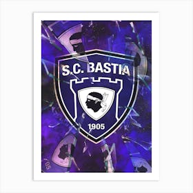 Bastia Brokem Glass 1 Art Print