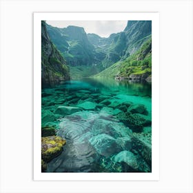 Norwegian Fjords Art Print