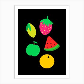 Fruits Art Print