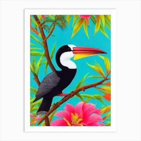 Loon Tropical bird Poster