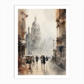 Street Scene Art Print