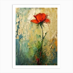 Red Poppy 2 Art Print