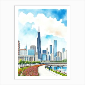 Chicago Charm 1 Art Print