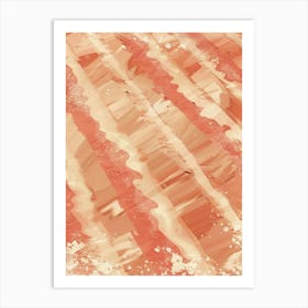 Bacon Texture Art Print