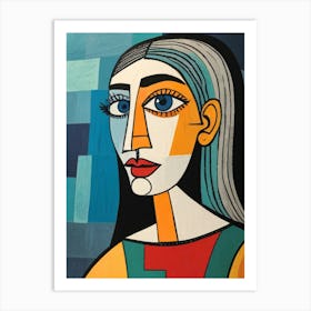 Picasso Woman 1 Art Print