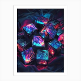 Ice Cubes 1 Art Print