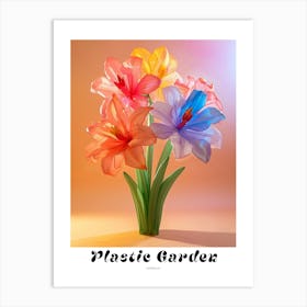 Dreamy Inflatable Flowers Poster Amaryllis 1 Art Print