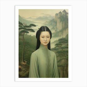 Chinese Woman Art Print