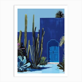 Cactus Garden Canvas Print Art Print