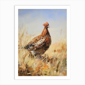 Bird Painting Pheasant 5 Art Print