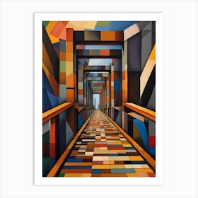 Rusty Overpass Art Print